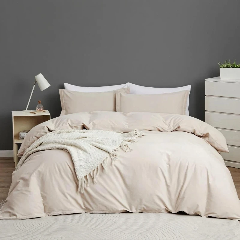 100-Brushed-Cotton-Duvet-Cover-Set-Soft-Breathable-Durable-Bedding-with-Zipper-Closure