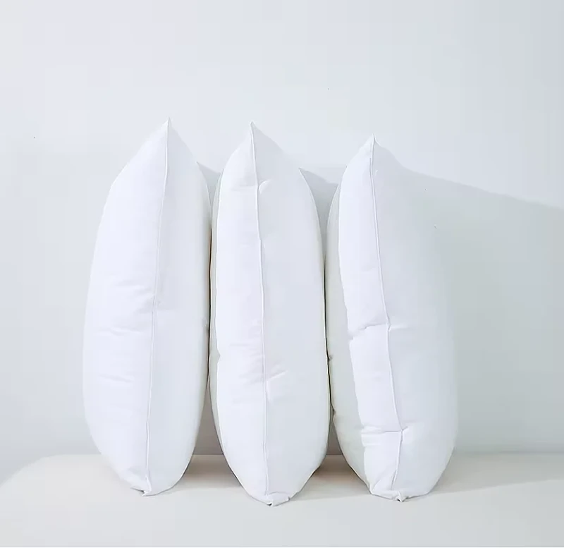 100-Cotton-100-Polyester-Fiber-Natural-Feather-Pillow-Twin-Queen-King-Size-50-70cm-Bed-Pillows