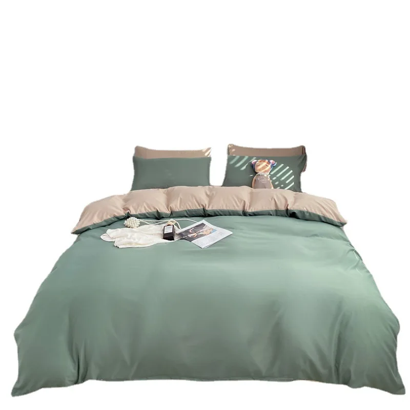 100-Cotton-40-40-110-70-Poplin-Duvet-Covers-Pillowcovers