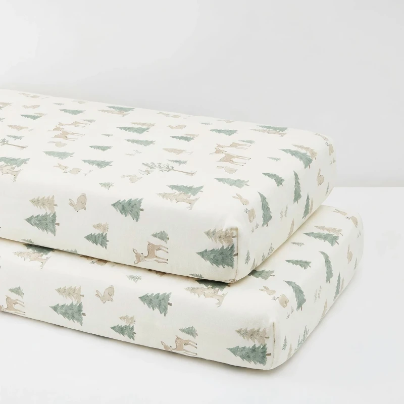 100-Cotton-Baby-Fitted-Crib-Sheet-Solid-Eco-Friendly-Neutral-All-Season-Extra-Soft-Baby-Mattress-Baby-Bedding
