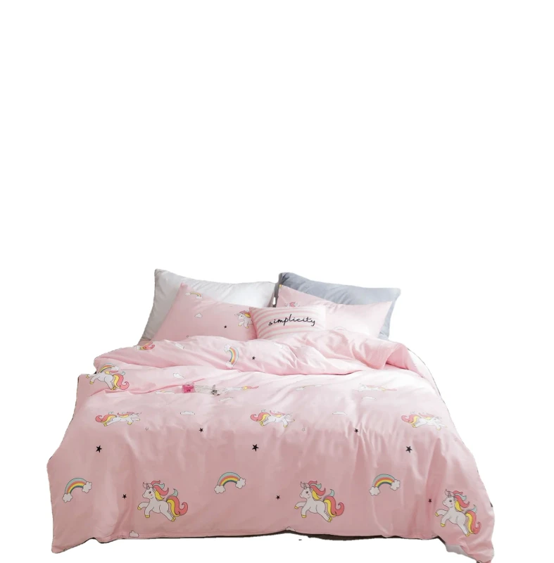 100-Cotton-Bedding-Sets-New-Plant-Design-for-Home-200TC-Twill-Cotton-Kids-Bedding-Set