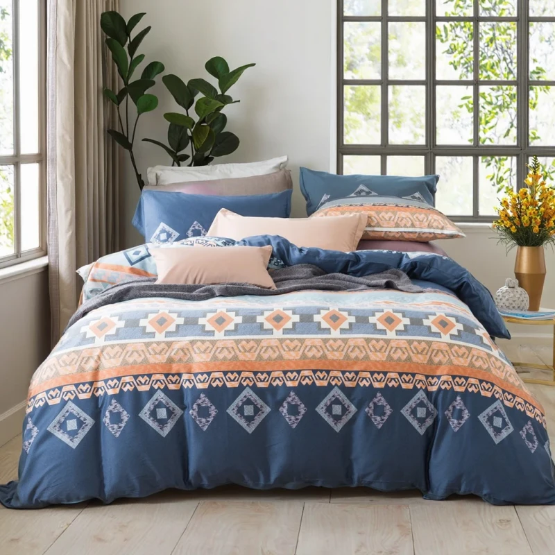 100-Cotton-Designer-Duvet-Cover-Sets-Luxury-Printed-Queen-Size-300TC-3-Pieces-Pillowcase