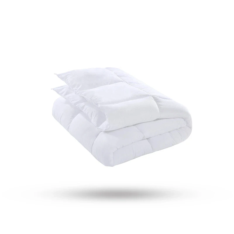 100-Cotton-Home-Quilt-Set-Down-Bedding-Comforter-with-Washed-Pattern