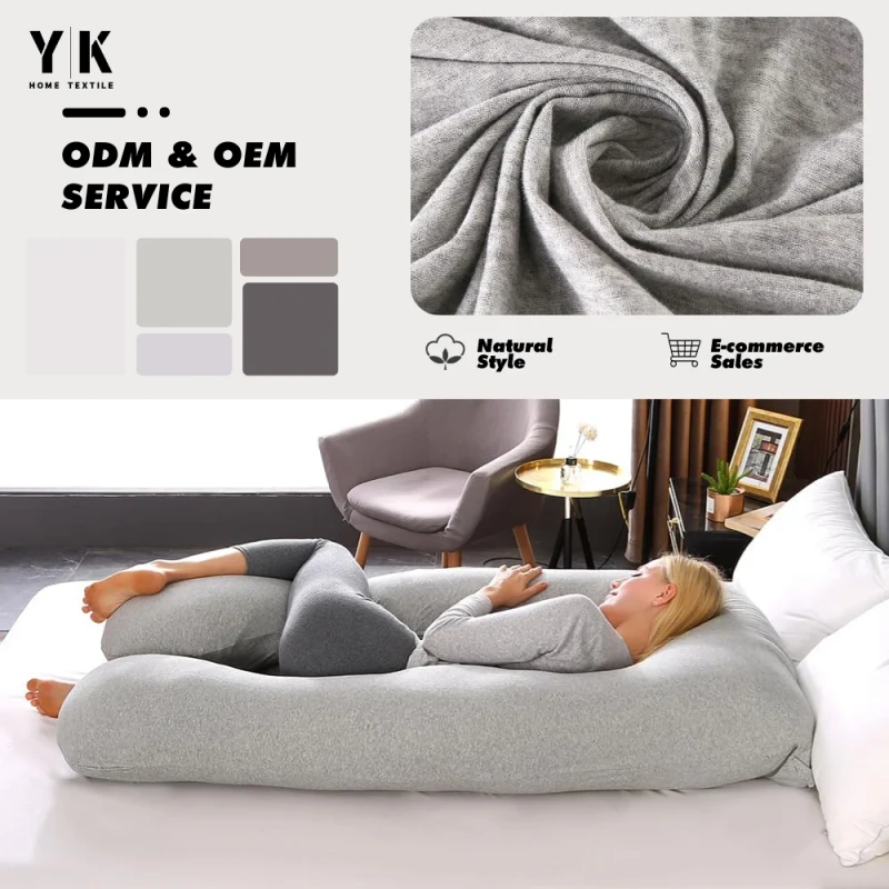 100-Cotton-Pregnancy-Pillow-for-Sleeping-Maternity-Breastfeeding-Pillow-Multifunctional-Full-Body-Pillow