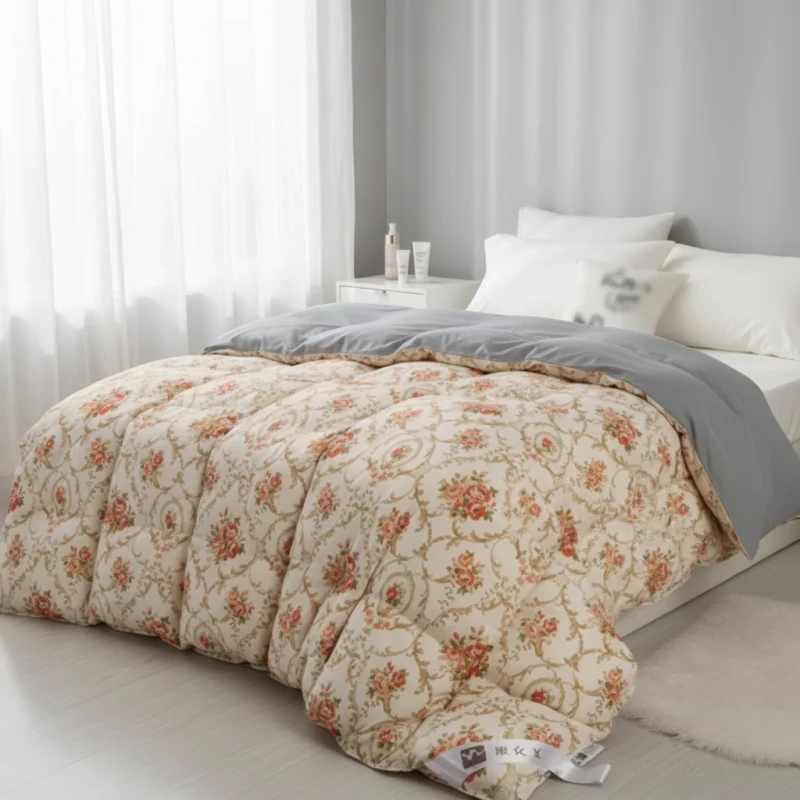 100-Cotton-Printed-Bedding-Set-King-and-Super-King-Pillowcases-and-Duvet-Cover-Soft