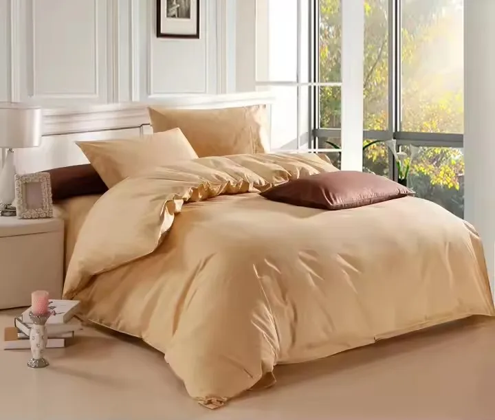 100-Cotton-Solid-Color-Bedroom-Bedding-Set-King-Size-Bedding-Set