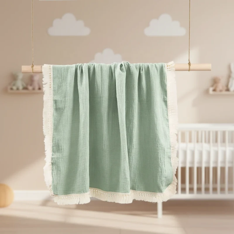 100-Cotton-Solid-Receiving-Blanket-for-Newborn-Woven-Raschel-Throw-Blanket-for-Baby-Swaddle-Blankets-Breathable-Swaddle-Wrap