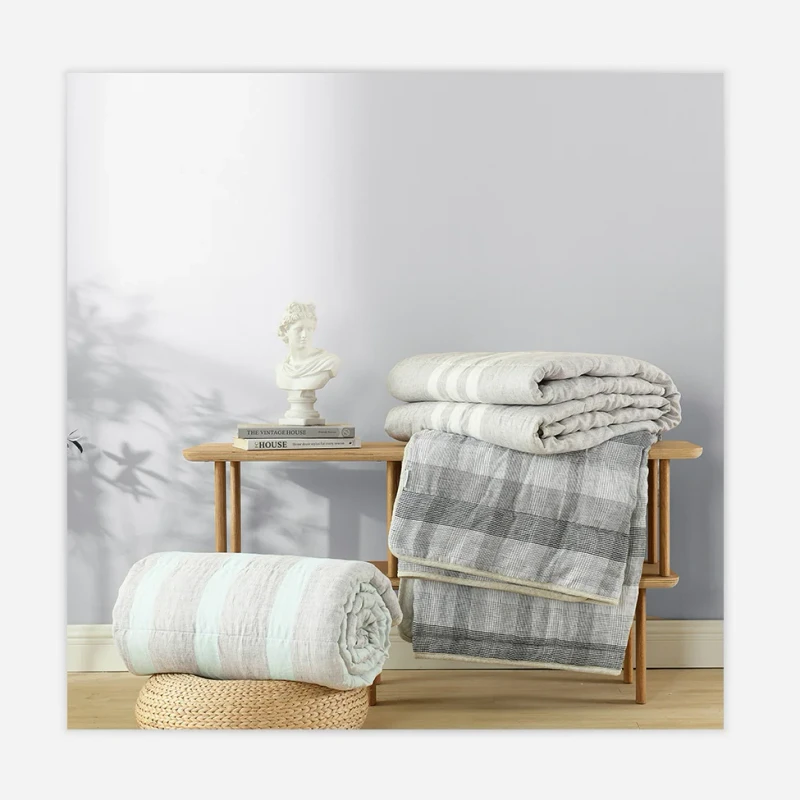 100-Linen-Woven-Throw-Blanket-Soft-Linen-Bed-Cover