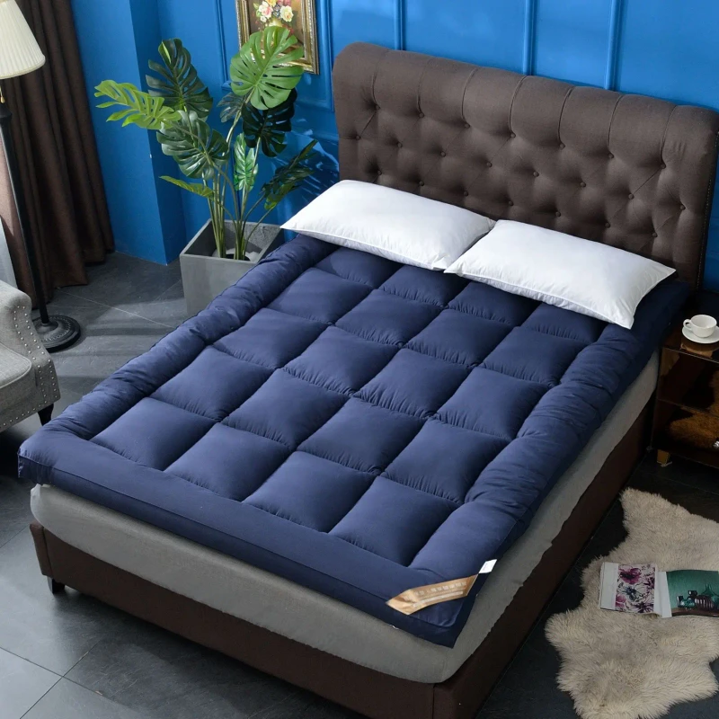 100-Polyester-Custom-King-queen-full-Size-Thick-Mattress-Waterproof-Mattress-Pad-Soft-Mattress-Topper