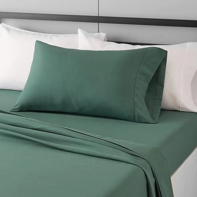 100-Polyester-Customized-Color-Bed-Sheet-Set-Twin-Full-Size-Soft-Breathable-Home-Bedding-Fitted-Flat-Sheets-Bulk-Sale