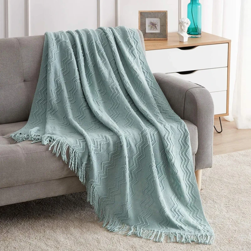 100-Polyester-Embroidered-Knit-Throw-Blanket-Soft-Decorative-Sofa-Couch-for-Bed-Home-Super-Soft-Travel-Friendly