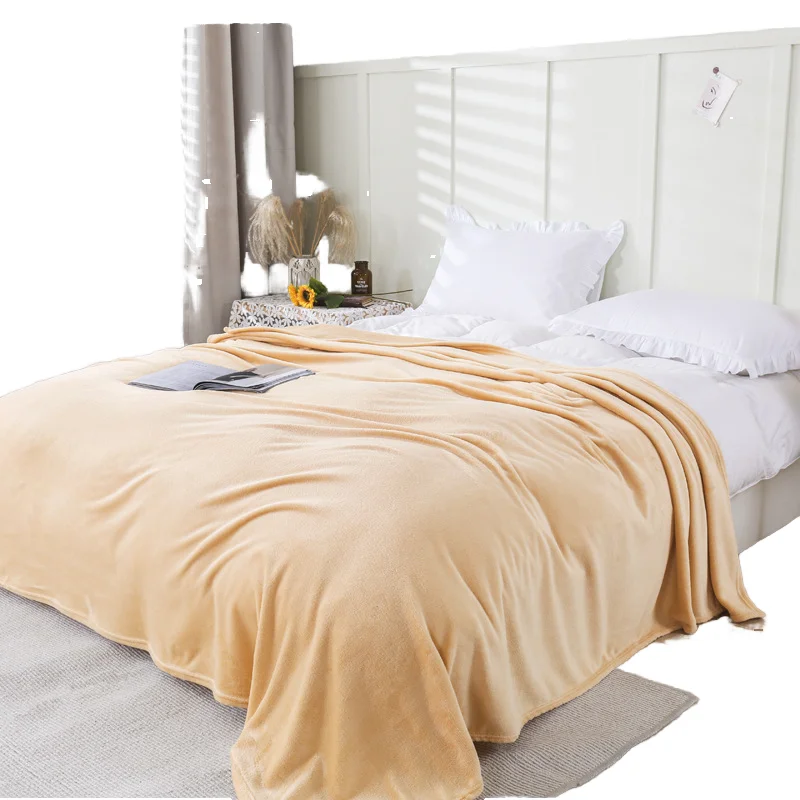 100-Polyester-Flannel-Raschel-Blanket-High-Weight-Anti-Static-Solid-Character-Pattern-Casual-Home-Warm-Bed-Sheet-Cover-Woven
