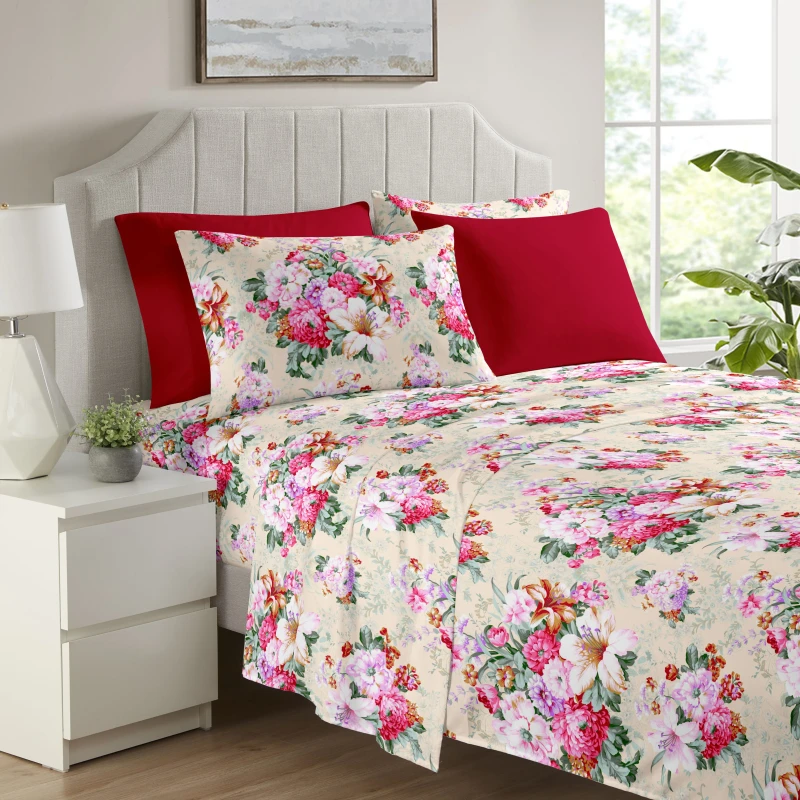 100-Polyester-Geometric-Printed-Modern-Microfiber-Brush-Fabric-Eco-friendly-All-Season-Soft-Duvet-Cover-Set