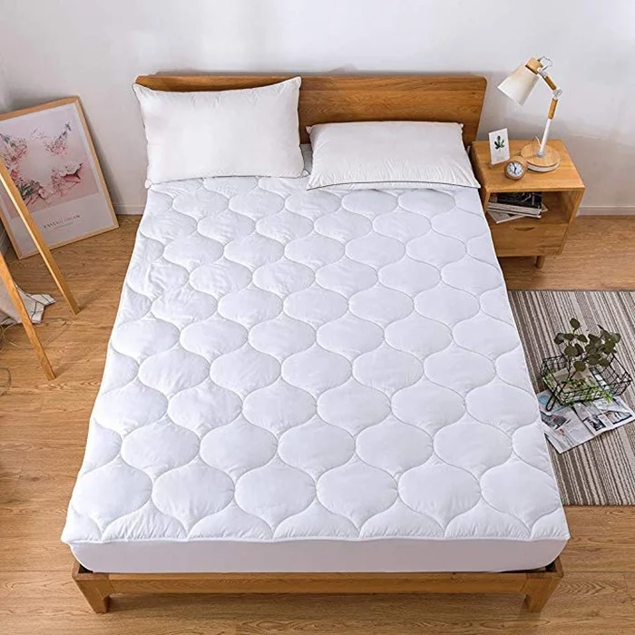 100-Polyester-Memory-Foam-Waterproof-Mattress-Protector-Topper-Bed-Mattress-Pad