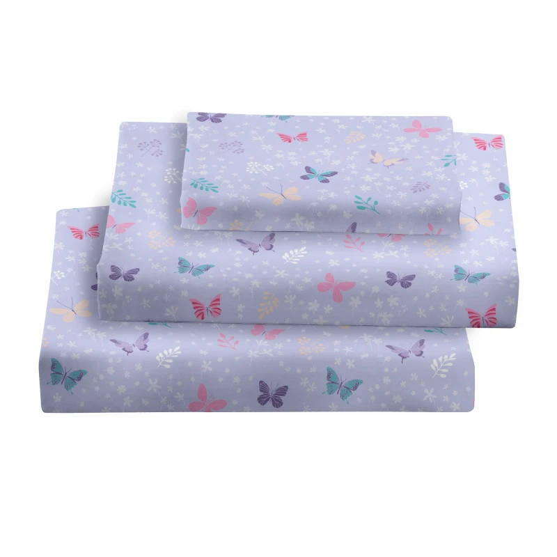 100-Polyester-Microfiber-Kids-Bedding-Set-Folded-Bed-Sheet-for-Living-Room