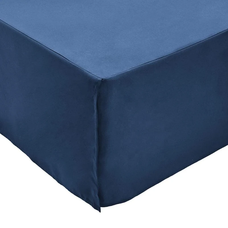 100-Polyester-Satin-Bed-Skirt-Basics-Pleated-Bed-Skirt
