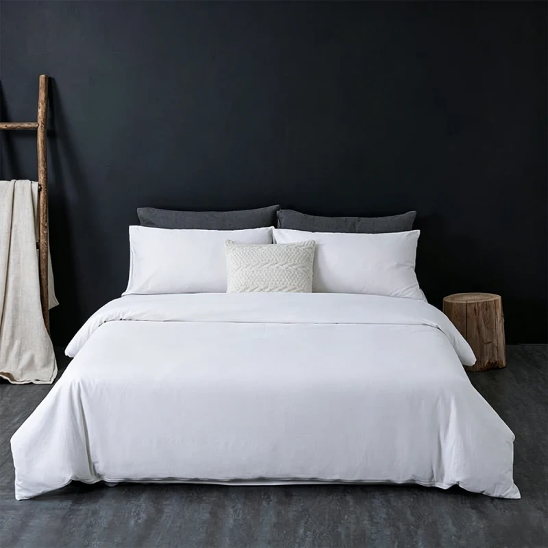 100-Polyester-Solid-Pattern-All-Season-Hotel-Bedding-Four-Piece-Set
