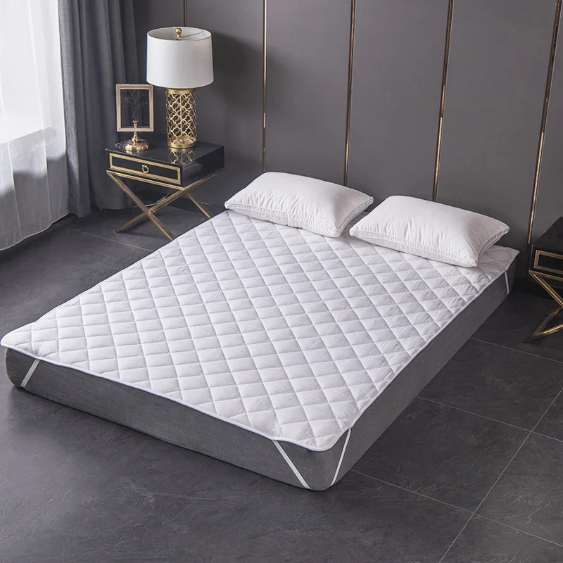 100-Polyester-Waterproof-Mattress-Protector-Mattress-Cover-Mattress-Pad-for-Hotel-Home