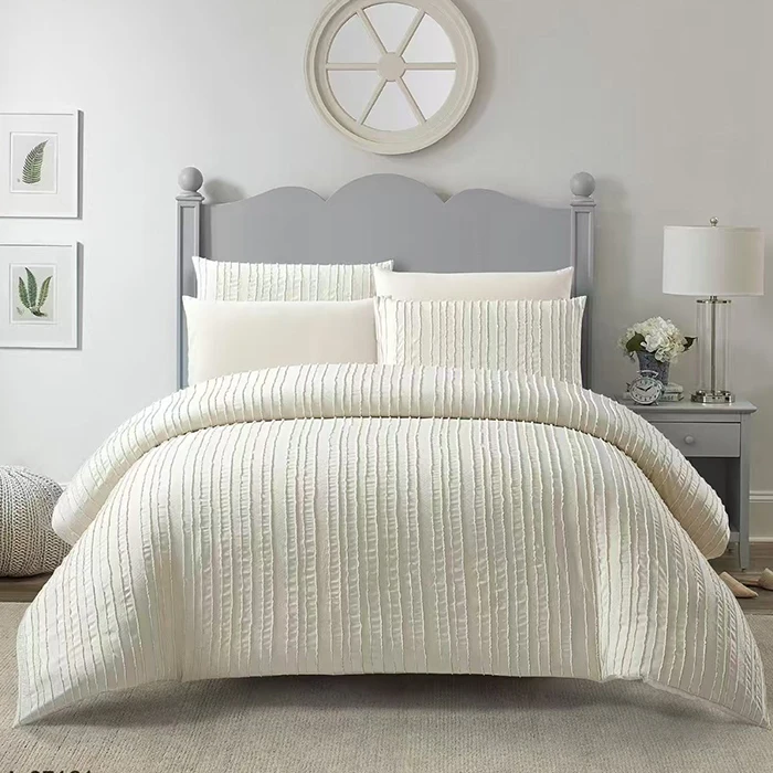 100-Polyester-Winter-Cozy-Eco-Friendly-Queen-Beige-Comforter-for-Bedroom