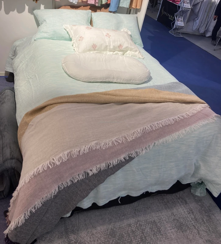 100-Stone-Washed-French-Linen-Flax-Flat-Sheets-Fitted-Sheets-Pillowcase-Bedding-Set