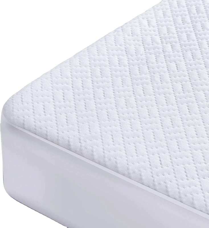 100-Waterproof-Mattress-Protector-Bamboo-Mattress-Cover-3D-Air-Fabric-Cooling-Mattress-Pad-Cover-Smooth-Soft-Breathable-Noiseless