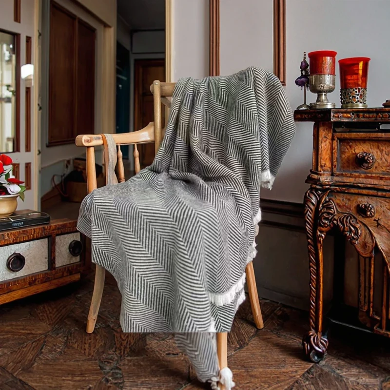 100-Wool-Raschel-Blanket-Flame-Retardant-Anti-Bacteria