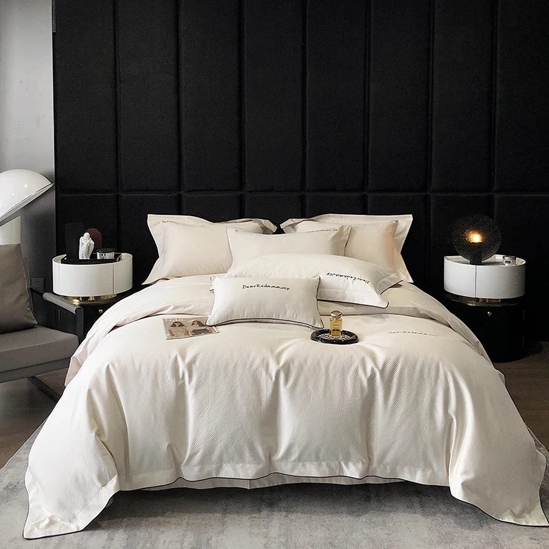 120-Cotton-All-Cotton-Eco-Textured-Brushed-Set-of-Four-Items-Bed-Sheets-Pillowcases-Duvet-Cover-Sets