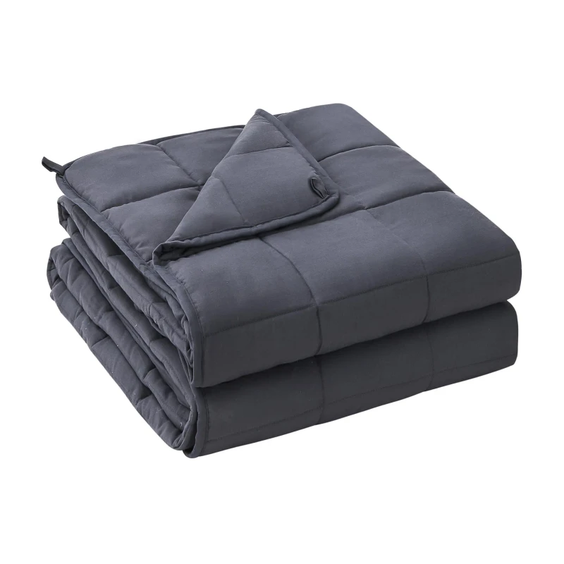15LBS-20LBS-25LBS-Adult-Weighted-Blanket-Queen-Size-100-Organic-Cotton-Knitted-Sensory-Cooling-Blanket-for-Home-Airplane-Travel