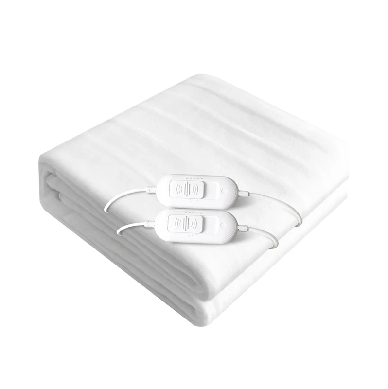 160X150CM-450gsm-Full-Size-2-Controllers-Electric-Heating-Under-Blanket-For-Bed-With-Customize-Color-And-Fabric