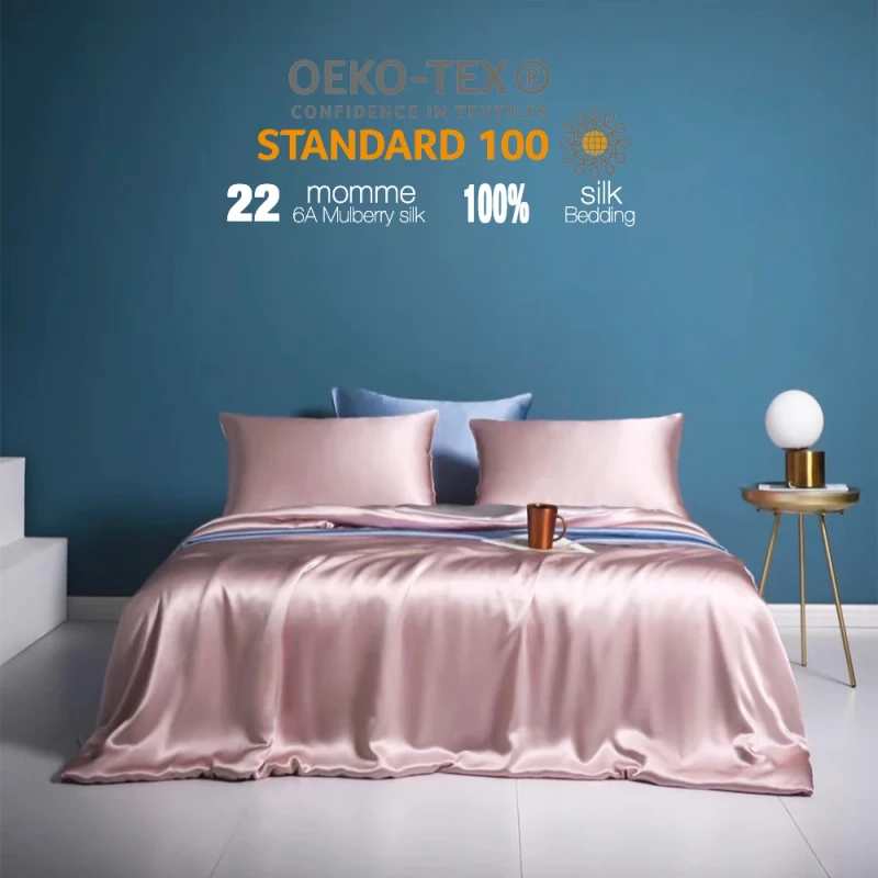 19-Momme-Woven-600TC-Full-Elastic-Duvet-Cover-Set-100-Pure-Mulberry-Silk-Luxury-Bedding-Soft-Smooth-Home-Decor-Gift