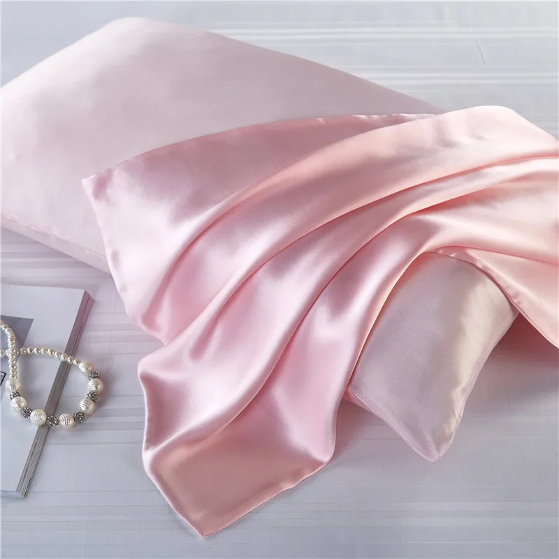 19MM-Tribute-Silk-Pillowcase-100-Mulberry-Silk-Cushion-Cover-Pure-Thai-Chinese-Silk-Luxury-Bed-Pillow-Cover