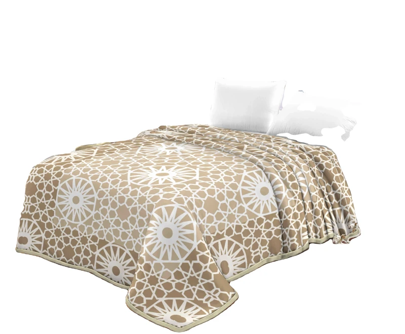 1Ply-220x240CM-100-Polyester-Raschel-Blanket-Four-Seasons-European-American-Style-Indoor-Outdoor-Use