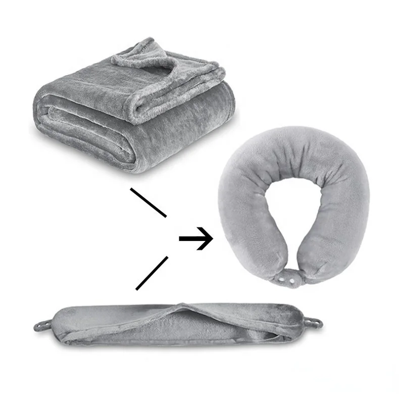 2-in-1-Travel-Blanket-or-Neck-Pillow-Soft-Warm-Blanket-with-Cozy-Neck-Pillow-Case-Portable-Blanket-Set-for-Airplane-Camping-Car