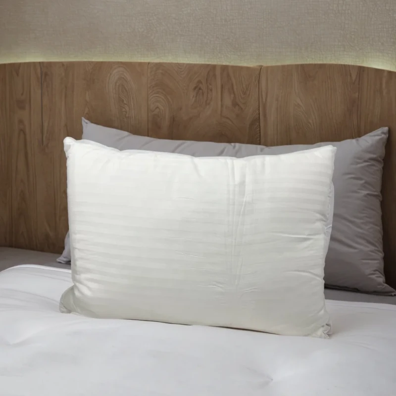 20-x30-Queen-Hotel-Pillows-Stripe-Silky-Satin-Jacquard-Cotton-Bed-Pillows-for-Sleeping-Custom-Logo