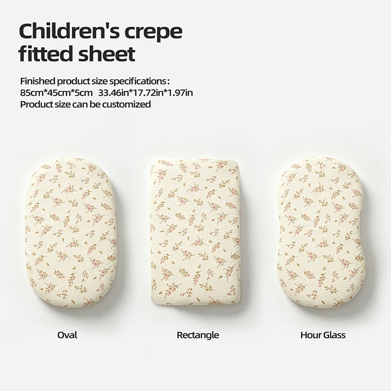 200-TC-Double-Layer-Cotton-Crepe-Bassinet-Sheet-Breathable-Cradle-Fitted-Mattress-Cover-Class-a-Safety-Newborn-Bedding-Sheets