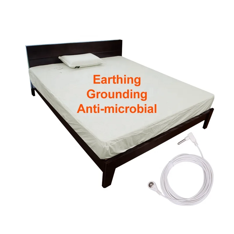 203-153-40-cm-Silver-Fiber-Earthing-Conductive-Fitted-Sheet-With-Cord-and-Plug