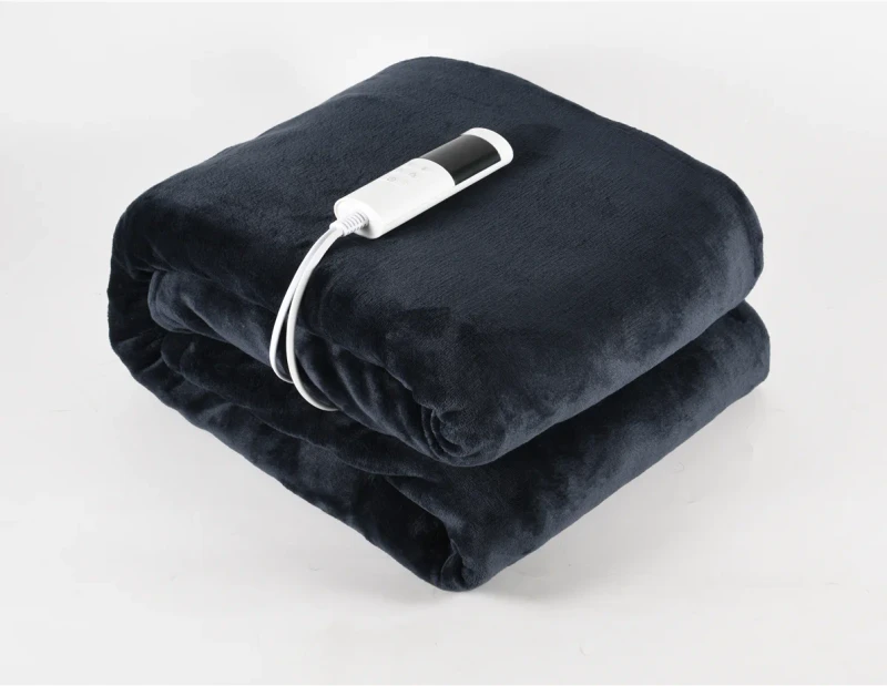 220V-110V-Blue-Black-Comfortable-Full-Body-Warm-Wrap-Flannel-Electric-Heated-Throw-Blanket-with-Automatic-Temperature-Control