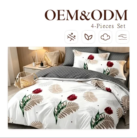 230-270-cm-3-PCS-Printed-Light-Luxury-Bed-Sheet-Set-Custom-Colors-Flat-Sheet-with-Pillowcases-Polyester-Cotton-High-Quality