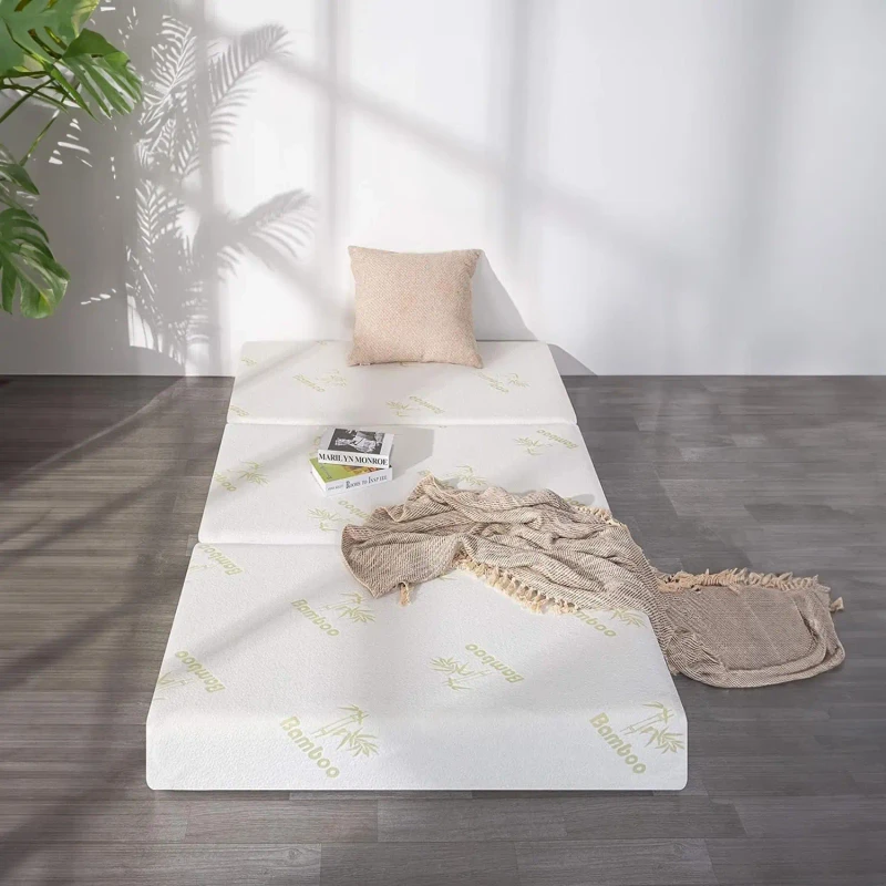 3-Fold-Mattress-Foldable-Memory-Foam-Folded-Mattress-Compressed-Portable