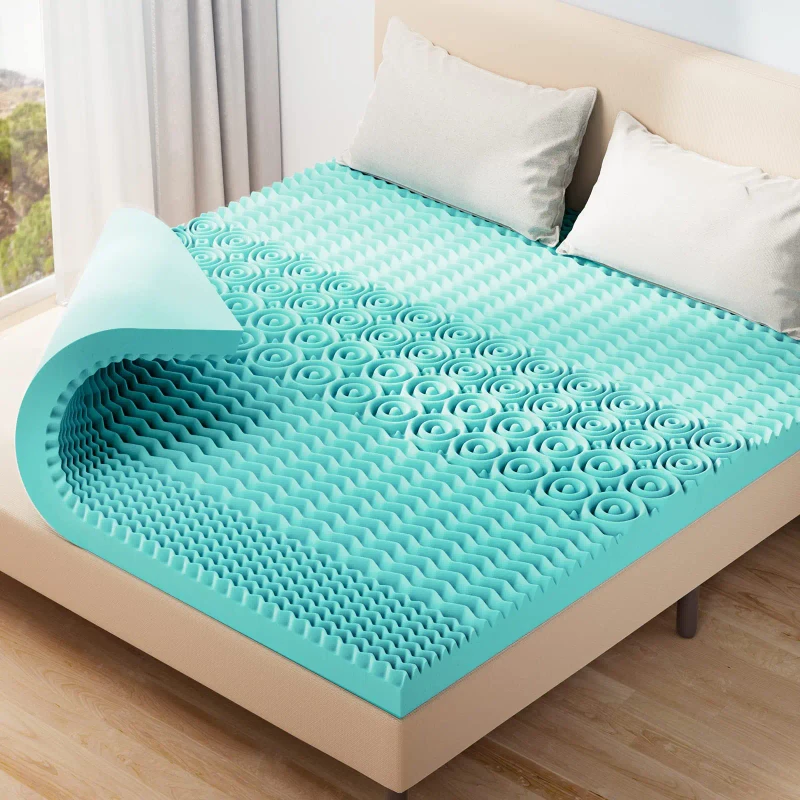 3-Inch-Colchones-Memory-Foam-Mattress-Topper-King-Queen-Size-Gel-Bamboo-Charcoal-High-Density-Sponge-Furniture-Matress-Matelas