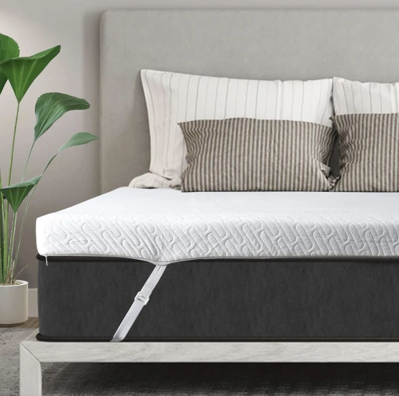 3-Inch-Memory-Foam-Mattress-Topper-Full-Cooling-Gel-Infused-Swirl-Memory-Foam-Soft-Bed-Topper