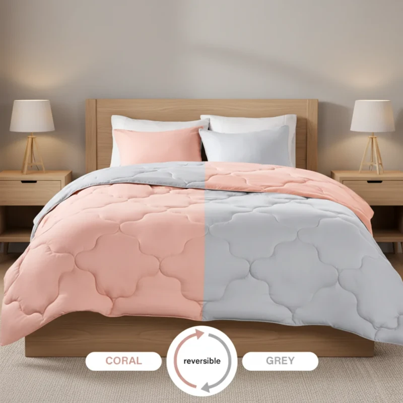 3-Piece-Comforter-Set-All-Season-Reversible-Stitched-Geometrical-Pattern-Bedding-Comforter