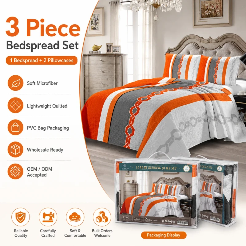 3-Piece-Microfiber-Bedspread-Set-Soft-Lightweight-Quilt-Coverlet-Set-with-2-Pillowcases