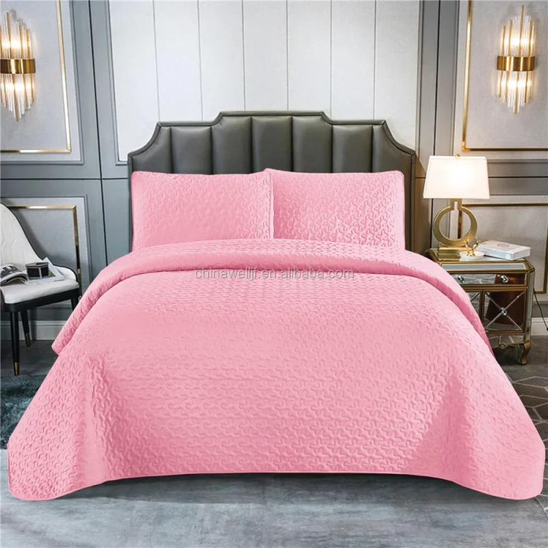 3-Piece-Quilt-Set-for-Queen-Full-Size-Modern-Geometric-Style-Bedspread-Coverlet-with-Polyester-Filling-for-Home-Use-1