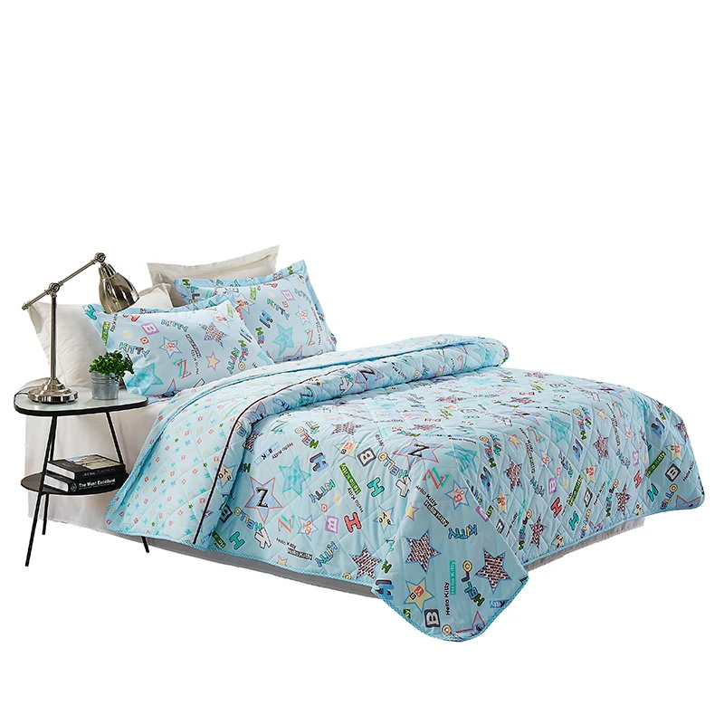 3-Piece-Set-Printing-Pattern-Kids-Bedding-Fade-Resistant-Microfiber-Sheets-Toddler-Sheet-Set