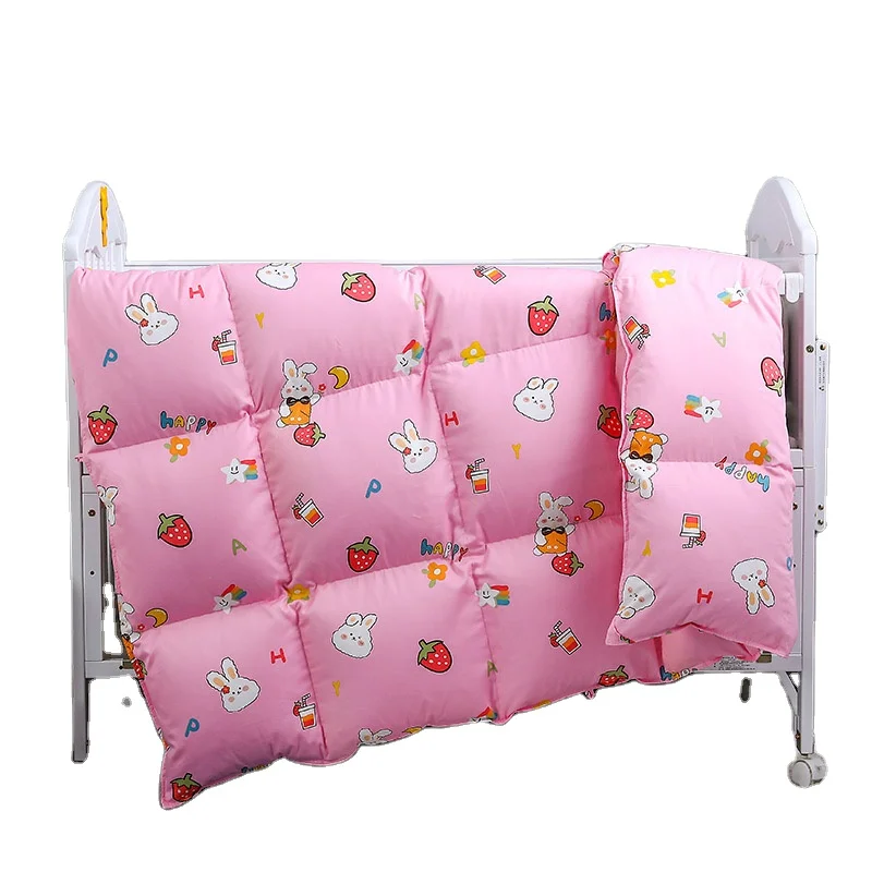 300gsm-15tog-Luxury-100-Cotton-Kids-Baby-Bedding-90-10-Goose-Feather-750-Fill-Power-All-Season-Home-Use-Duvet-Children