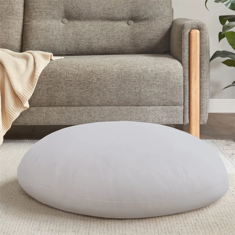 32-Inch-Round-Floor-Pillow-Insert-Large-Thick-Meditation-Cushion-Circular-Seating-Cushions-and-Pouf-Inserts-Memory-Foam-Add