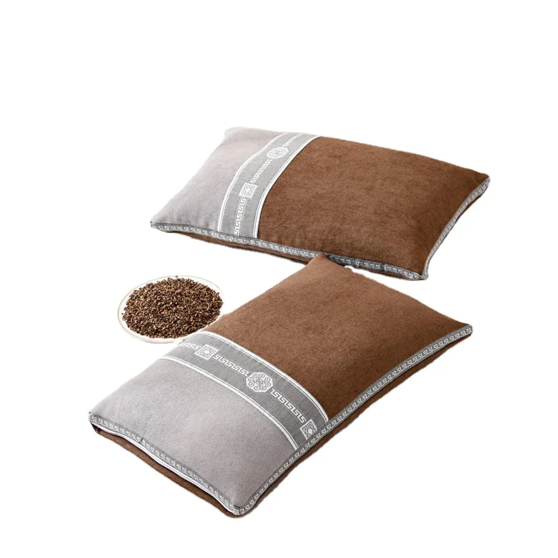35x55cm-Organic-Buckwheat-Pillow-For-Sleeping-Adjustable-Loft-Breathable-For-Cool-Sleep-Cervical-Support-For-Back-And-Side-Sleep