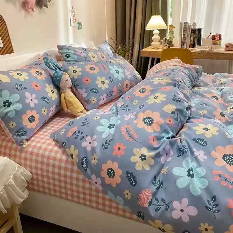 3D-Custom-Children-Fitted-Sheet-Quilt-Cover-100-Cotton-Bedding-Set-Kids-Cotton-Sheet-Comforter