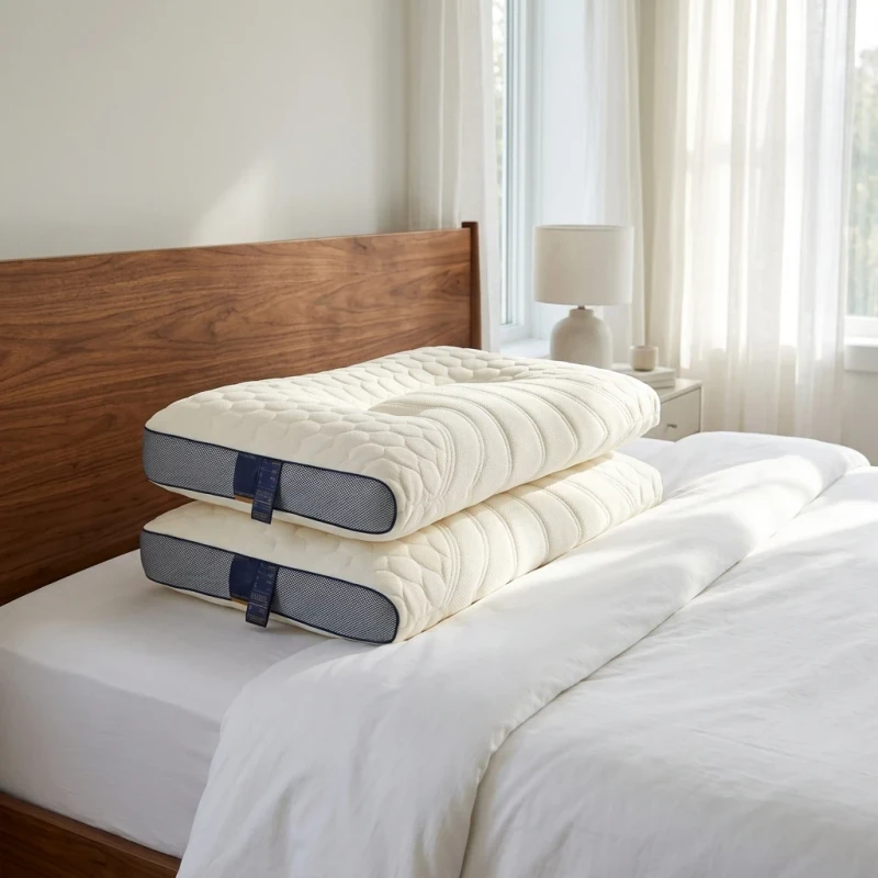3D-Design-Premium-Latex-Spine-Care-Ergonomically-Comfort-Bedroom-Sleeping-Bed-Pillow